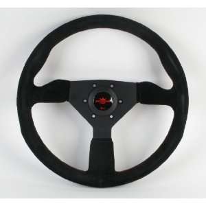 Personal Steering Wheel   Grinta   350mm (13.78 inches)   Black Suede 