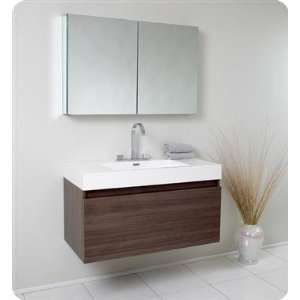   FVN8010GO Modern Bathroom Vanity w/ Medicine Cabinet: Home Improvement
