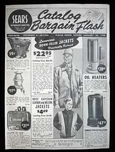  Roebuck & Co Catalog Bargain Flash Dec 31, 1947  