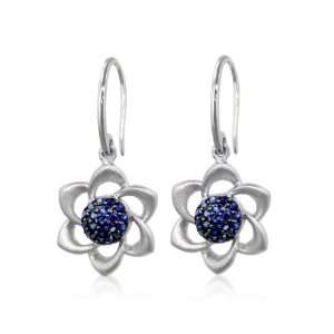  Effy Jewelers Effy Sterling Silver Sapphire Earrings, .74 