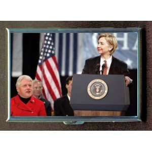   HILLARY CLINTON BILL CLINTON CREDIT CARD CASE WALLET: Everything Else
