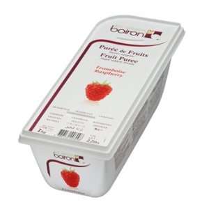 French Frozen Fruit Puree, Raspberry 2.2 Grocery & Gourmet Food