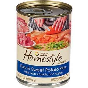   Pork & Sweet Potato Stew Canned Dog Food, Case of 12: Pet Supplies