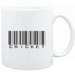  Mug White  Cricket BARCODE / BAR CODE  Sports Sports 