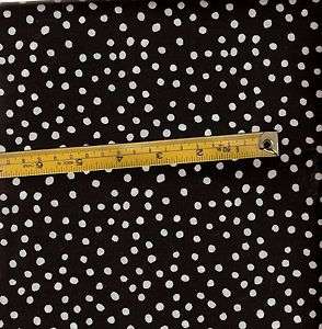   with White Dots 100% cotton fabric quilt craft sewing quilting  