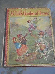   Childrens Book A Childs Garden of Verses Robert Louis Stevenson 1930