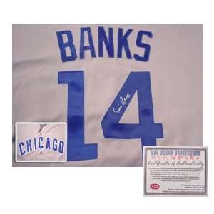  Ernie Banks Chicago Cubs Hand Signed Authentic Style 
