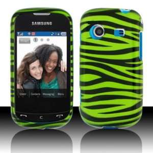 : Samsung R640 Character Green Black Zebra Case Cover Protector (free 