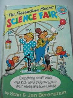 Berenstain Bears Bears Science Fair 1977 1st Print  
