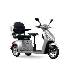 EWheels   Electric 2 Passenger Mobility Scooter   EW 66   Silver 