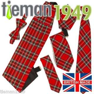 Royal Stewart Tartan Tie Bow Ties and Accessories  