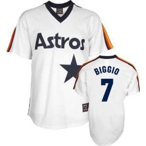  Craig Biggio Majestic Cooperstown Throwback Houston Astros 