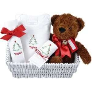 Holiday Baby Personalized Gift Basket: Grocery & Gourmet Food