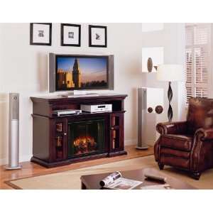  Pasadena Espresso Electric Fireplaces with 28 Insert 