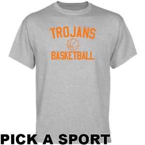Virginia State Trojans Ash Custom Sport Icon T shirt  