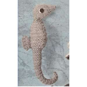 Vintage Knitting PATTERN to make   Seahorse Sea Horse Stuffed Animal 