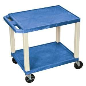  H. WILSON Multipurpose Utility Cart Blue and Putty: Office 
