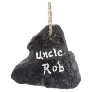  Personalized Lump of Coal Christmas Ornament