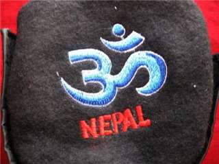 C106 Unique Tibetan Cap With Ethnic Sanskrit Om Embroidered Nepal Free 