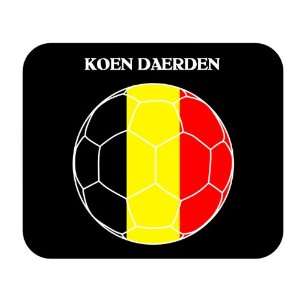  Koen Daerden (Belgium) Soccer Mouse Pad 