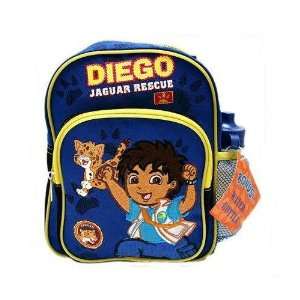  Go Diego Go Mini Rescue Backpack With Water Bottle: Toys 