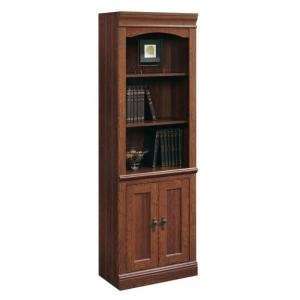    Sauder Camden County Library Bookcase w/ Doors: Office Products
