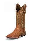 Tony Lama Mens Genuine Ostrich Cowboy Western Boots Vintage Cognac 