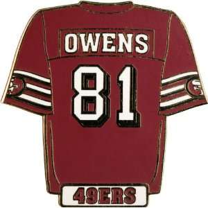  San Francisco 49ers Terrell Owens Player Pin Sports 