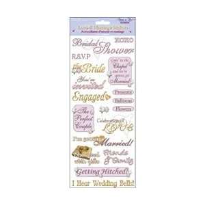  American Classics Multicraft Love & Marriage Stickers 5 