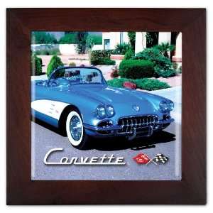  58 Corvette Ceramic Wall Decoration: Home & Kitchen