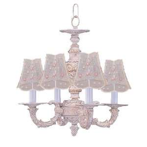  By Crystorama Lighting Abbie Collection Antique White 