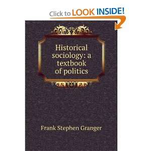   sociology a textbook of politics Frank Stephen Granger Books