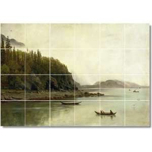  Albert Bierstadt Indians Wall Tile Mural 13  32x48 using 