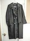 VINTAGE WOMENS BLACK LEATHER JACKET DOUBLE BUTTON SIZE 14 BY I MAGNIN 