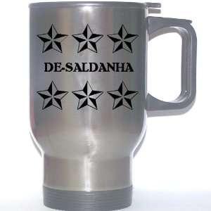  Personal Name Gift   DE SALDANHA Stainless Steel Mug 