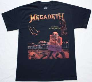   SELLS BUT WHOS BUYING1986 DAVE MUSTAINE NEW BLACK T SHIRT  