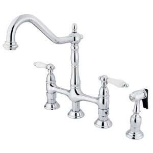   of Design ES1271PLBS Deck Two Handle Kitchen Faucet