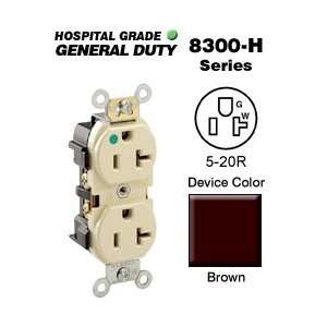  Leviton 8300 H 20 Amp, 125 Volt, Heavy Duty Hospital Grade 