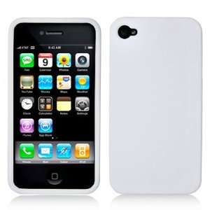  Decoro iPhone 4S/4 White Premium Protector Plastic Case 