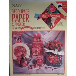 Rose Garden Decoupage Paper & Projects Decoupage Sheets 