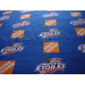 2009 NHL ALL STAR GAME USED MEDIA BANNER NHL AUTHENTIC  