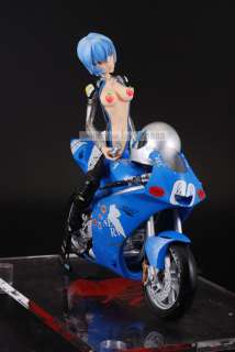Evangelion Rei RQ with Motorcycle Resin model figure  