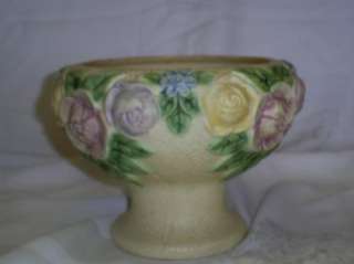 1917 Roseville Art Pottery Rozane Compote  