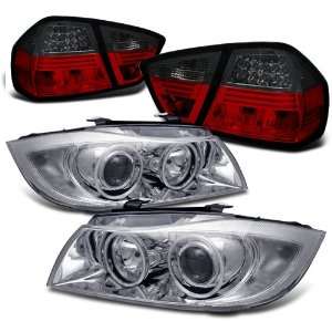   BMW X5 E53 Projector Head+led Tail Lights Brand New Set Replacement