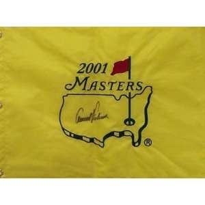  Arnold Palmer Autographed Pin Flag