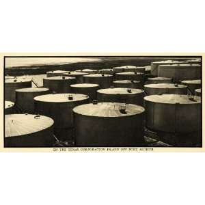  1930 Print Crude Oil Texas Corporation Port Arthur Art 
