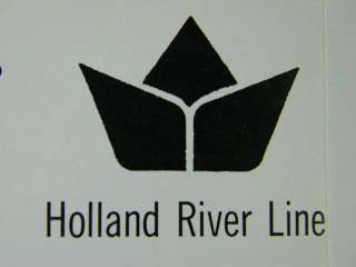 Deck Plan Holland River Line Cruise Ship Holland Pearl  