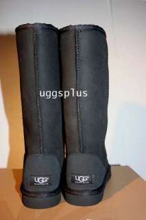 GENUINE CLASSIC TALL BLACK UGG BOOTS 4 5 6 7 8 9 10  