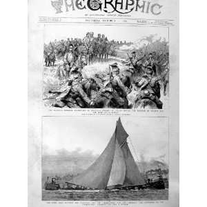   1886 Galatea Mayflower America Cup Austrian Army War