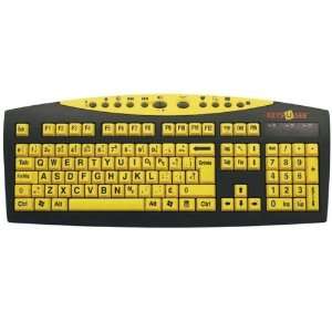  Keys U See Large Print French Canadian Keyboard Yellow USB 